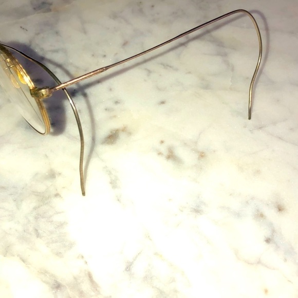 VTG American Optical AO ‘Vesta’ Rolled Plate Gold Fill Wire Frames Eyeglasses - Picture 4 of 13